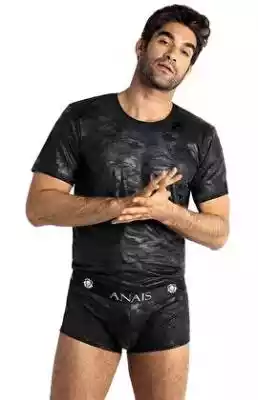 Electro t-shirt męski (czarny-moro) T-shirty/koszulki
