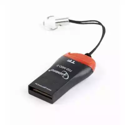 Gembird Czytnik MicroSD na USB Podobne : Czytnik kart Ednet 4-portowy USB 2.0 (CF, SD, MicroSD/SDHC, MS), czarny - 204362