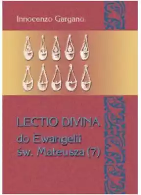 Tom 7 Lectio divina do Ewangelii św. Mateusza omawia tzw. piątą mowę Jezusa,  nazywaną Mową eschatologiczną. Znajduje się ona w rozdziałach 24 i 25.W swojej drugiej mowie,  określanej przez egzegetów Mową apostolską,  Jezus nakreślił zasadnicze linie metodologiczne misji Dwunastu,  natomia