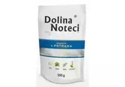 Dolina Noteci Pies Saszetka 500G Pstrąg Podobne : DOLINA NOTECI Premium bogata w dorsza z brokułami - mokra karma dla psa - 30x800g - 90886
