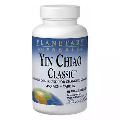 Planetary Herbals Yin Chiao Classic, 120 Zdrowie i uroda > Opieka zdrowotna > Zdrowy tryb życia i dieta > Witaminy i suplementy diety