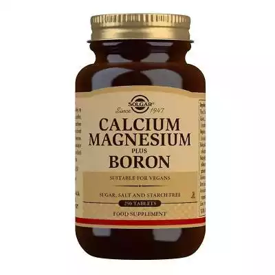 Solgar Calcium Magnez plus Bor Tabletki  Podobne : Solgar MenoPrime 30 mini tabletek - 2834887