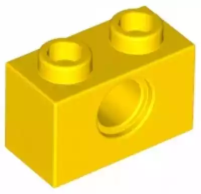 Lego 3700 Technic brick 1x2 Żółty /nowy Podobne : Lego Technic Brick 2x2 ciemny zielony 92013 - 3042037