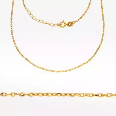 Łańcuszek ze złota 50cm ankier pełny Biżuteria złota > Łańcuszki złote