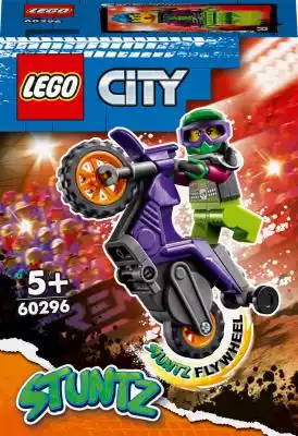 Lego City Stuntz. 60296 Wheelie na motoc Podobne : Lego City Stuntz Ciężarówka kaskaderska 60294 - 3098633