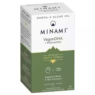 Minami Nutrition VeganDHA Softgels 60 Podobne : Bio Nutrition Inc Włosy, skóra i paznokcie, 60 VegCaps (opakowanie 1 szt.) - 2837156