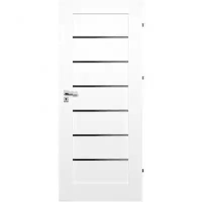 Drzwi wewnętrzne CAMPE 6*6 80P Białe Podobne : Drzwi wewnętrzne panelowe model Berg Producent - 2023303