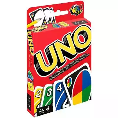Mattel Karty Uno W2085 Allegro/Kultura i rozrywka/Gry/Towarzyskie/Karciane/Karciane dla najmłodszych