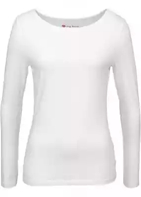 Shirt ze stretchem, długi rękaw Podobne : T-shirt z długim rękawem dla dziewczynki, z napisem zakręcona, granatowa, 2-8 lat - 29504