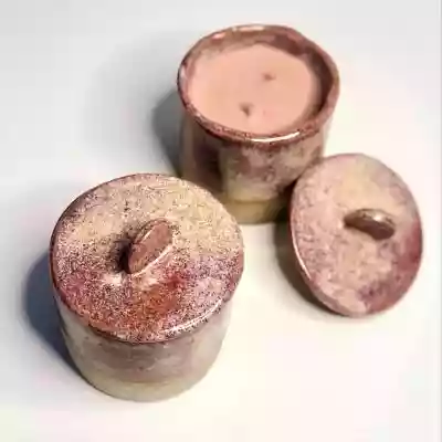 Świeca sojowa w ceramicznym pojemniku WI elegancki