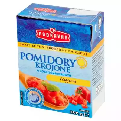 Podravka - Pomidory krojone w soku pomid Produkty spożywcze, przekąski/Sosy, przeciery/Przecier, pomidory