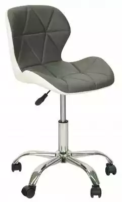 Krzesło Do Biurka Fotel Biurowy Obrotowy Podobne : Fotel biurowy obrotowy ekoskóra biały skaj REGEDI - 161785