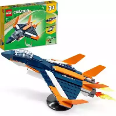 LEGO Creator 31126 Odrzutowiec naddźwięk Podobne : Lego Creator 3w1 31111 Cyberdron - 3129320
