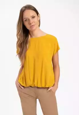 Wiskozowa bluzka z elastyczną gumką K-SO Podobne : Wiskozowa bluzka damska z elastyczną gumką K-INDI - 27311