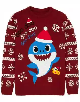Śpiewaj i tańcz razem z Baby Shark ze swoimi maluchami w te Święta Bożego Narodzenia,  ubrany w ten świąteczny sweter Daddy Shark. Możesz także...
