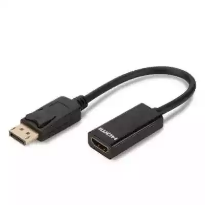 Digitus Kabel adapter Displayport z zatr Laptopy/Akcesoria komputerowe/Adaptery i przejściówki