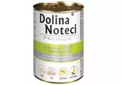 Dolina Noteci Pies Puszka 400G Gęś Ziemn Podobne : DOLINA NOTECI Premium bogata w dorsza z brokułami - mokra karma dla psa - 400g - 88433
