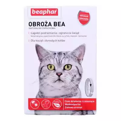 BEAPHAR - obroża na kleszcze dla kota i  Podobne : BEAPHAR Catnip Bits - przysmak z kocimiętką dla kotów  - 35 g - 90617