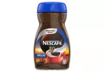 NESCAFE Decaf Bezkofeinowa kawa rozpuszc Artykuły spożywcze > Kawa, kakao i herbata > Kawa rozpuszczalna kakao i gorąca czekolada