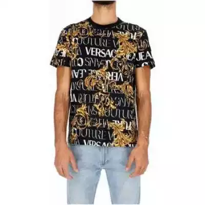 T-shirty i Koszulki polo Versace Jeans Couture  T-SHIRT  multicolour Dostępny w rozmiarach dla mężczyzn. IT L.