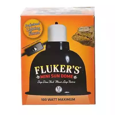 Fluker's Flukers Mini Sun Dome, 100 Watt Podobne : Fluker's Flukers Turtle Diet dla żółwi wodnych, 3,5 funta (opakowanie 1) - 2773930