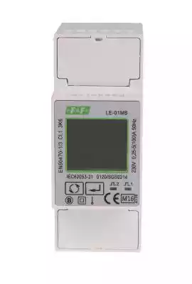 Licznik energii elektrycznej F&F LE-01MB Podobne : Licznik Zużycia Energii Jednofazowy LCD WZE-1 - 1914238