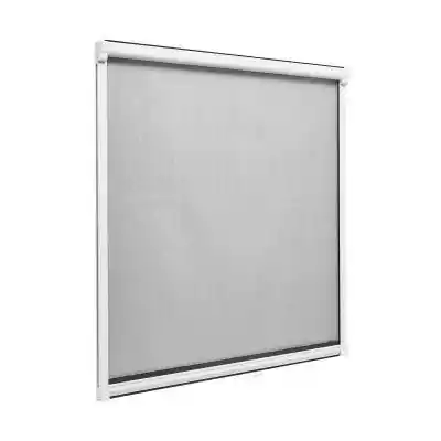 Moskitiera na okno 120x120 cm Biało/Czar Podobne : Moskitiera na wymiar na okno każde uniwersalna PVC - 262
