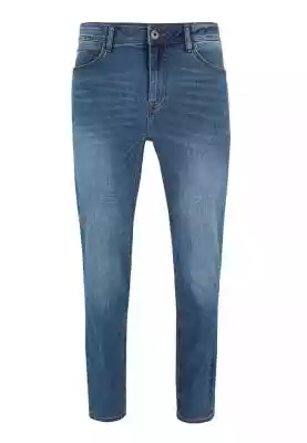 Spodnie jeansowe męskie z prostą nogawką volcano
