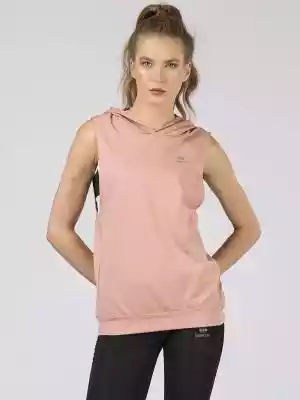 Bluza z kapturem ciemno różowa