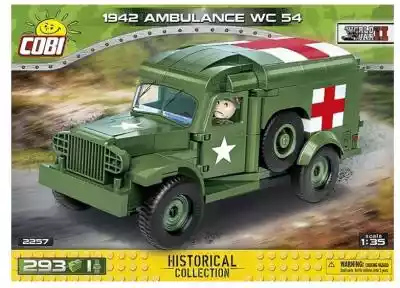 Cobi Klocki Klocki HC WWII 1942 Ambulanc Podobne : PlanToys 5507Pastelowe klocki drewniane 40 szt. - 1207193