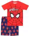 Marvel Spider-Man Kostium kąpielowy dla chłopców | Czerwono-niebieska maska postaci Spider Web Dwuczęściowe topowe spodenki Kostium kąpielowy Zesta...