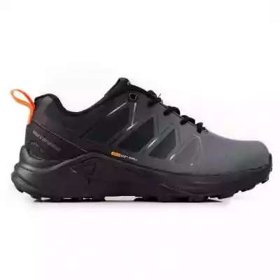 Szare buty trekkingowe damskie DK Softsh Podobne : Buty trekkingowe damskie sznurowane DK waterproof czarne - 1285892