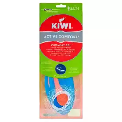 Kiwi Active Comfort Wkładki żelowe do ob Drogeria, kosmetyki i zdrowie > Chemia, czyszczenie > Pielęgnacja butów