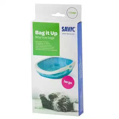 Savic worki do kuwety Bag it Up - Large, Podobne : Savic Comfort Nappy pieluchy dla psa, 12 sztuk - Rozm. 6 - 338949