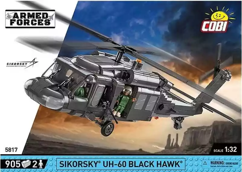 Klocki Cobi Sikorsky UH-60 Black Hawk 5817 COBI ceny i opinie