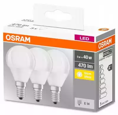 OSRAM - Żarówka LED Base Classic P FR 40 Artykuły dla domu > Wyposażenie domu > Oświetlenie