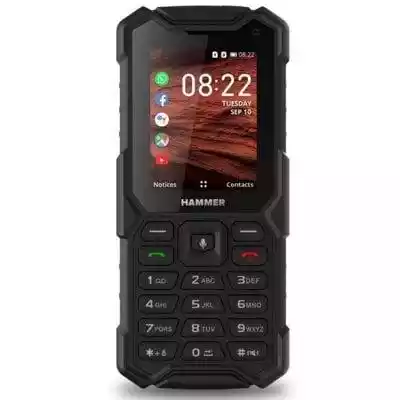 Telefon HAMMER 5 Smart Czarny Podobne : Hammer - Telefon PATRIOT - 70071