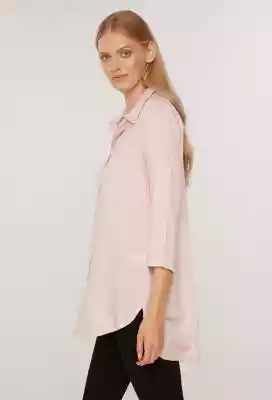 Gładka koszula damska Podobne : Koszula damska 005KLR - czarna
 -                                    XXL - 95782