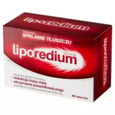 Liporedium, 60 tabletek ZDROWIE > Odchudzanie > Wspomaganie odchudzania