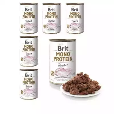 BRIT Mono Protein Rabbit - mokra karma z Podobne : Brit Mono Protein Tuna & Sweet Potato - 400g puszka dla psa - 44801