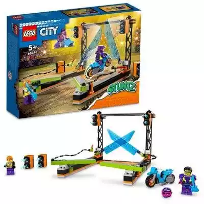 LEGO City Wyzwanie kaskaderskie: ostrze  Podobne : Lego City Stuntz 60310 Motocykl Kaskaderski - 3073149