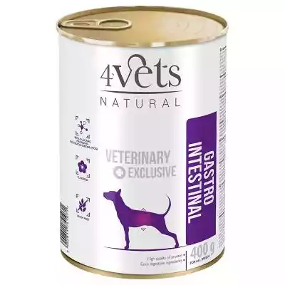 4Vets Natural Gastro Intestinal - 6 x 40 Podobne : 4Vets Natural Weight Reduction - 12 x 400 g - 337013
