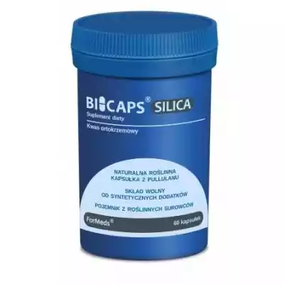 ForMeds Bicaps Silica, 60 kapsułek Podobne : Mega Krzem z metioniną, 60 tabletek - 37986