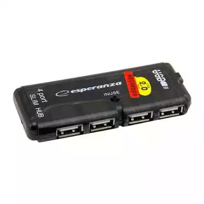 HUB Esperanza EA112 USB 4 portowy Podobne : Powerbank ESPERANZA Quark Czarny XMP101K - 839563