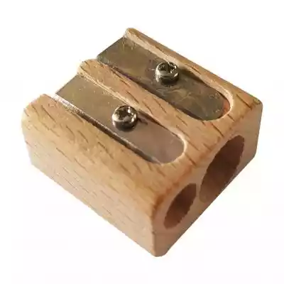 Temperówka Eko z drewna sosnowego dwa os Podobne : Xceedez Elektryczna temperówka do ołówków do kredek, temperówki do ołówków 6-12 mm, podwójna komora - 2786373