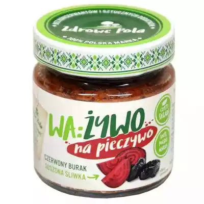 Zdrowe Pola - Pasta z czerwonego buraka  Podobne : WINIARY Pasta z suszonymi pomidorami i octem balsamicznym 210 g - 251167