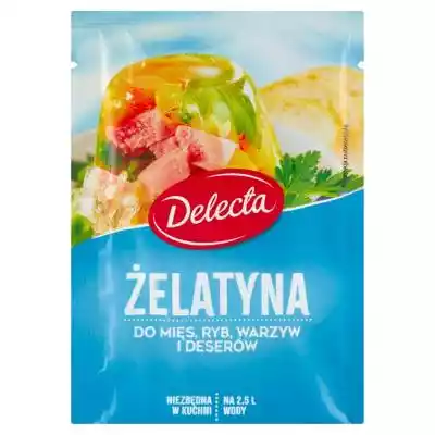 Delecta Żelatyna do mięs ryb warzyw i de Artykuły spożywcze > Do wypieków i deserów > Dodatki do ciast