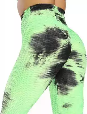 Xceedez Damskie spodnie do jogi Legginsy Podobne : Xceedez Damskie spodnie do jogi Legginsy treningowe, Tie Dye High Waisted Tummy Control Spodnie yoga Spodnie Butt Lifting Legginsy Żółty czarny X L... - 2748689