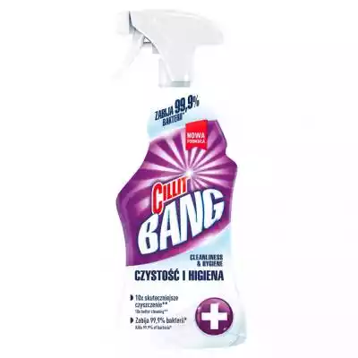 Cillit Bang - Bang higiena Podobne : Cilit Bang Naturally Powerful Spray do czyszczenia łazienki 750 ml - 839553