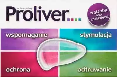 Proliver wątroba, cholesterol  30 tablet
